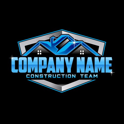 Graphic of home repair logo vector image