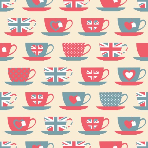 British teatime vector image