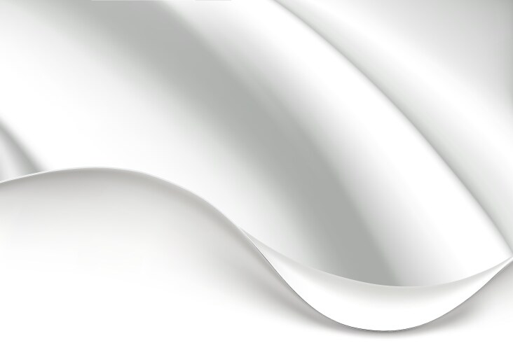 White wave background vector image