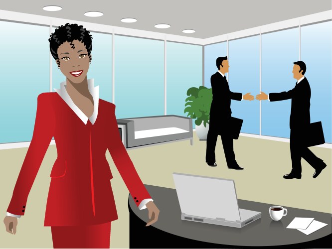 Office people vector image