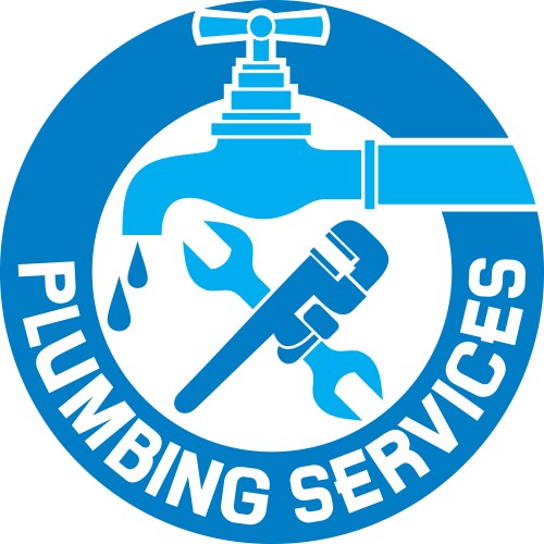 Repair plumbing symbol vector image