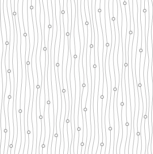 Monochrome curves seamless vector image