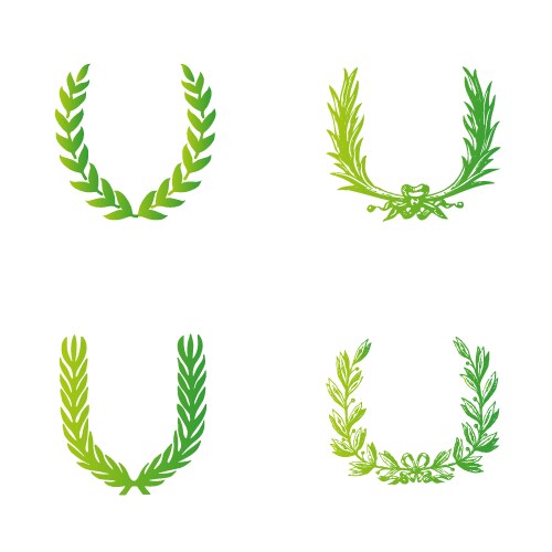 Laurels clipart free vector image