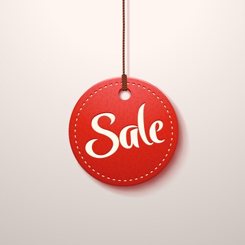 Picture sale vector image