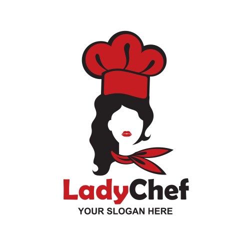 chef woman design vector image