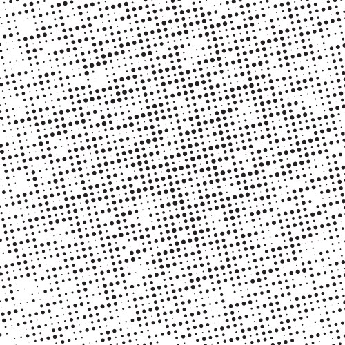 Distress halftone texture vector image