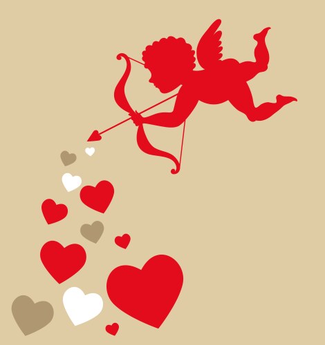 Cupid vector image