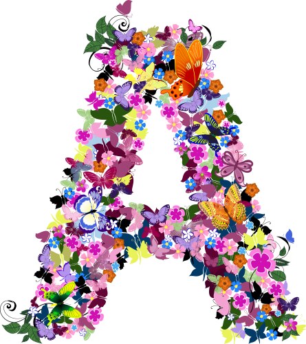 Floral pattern vector image