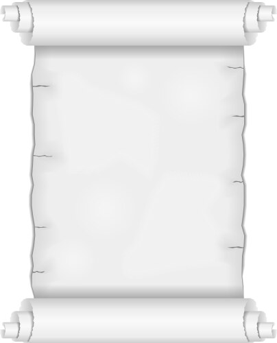 Scroll vector image