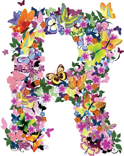 Floral pattern vector image