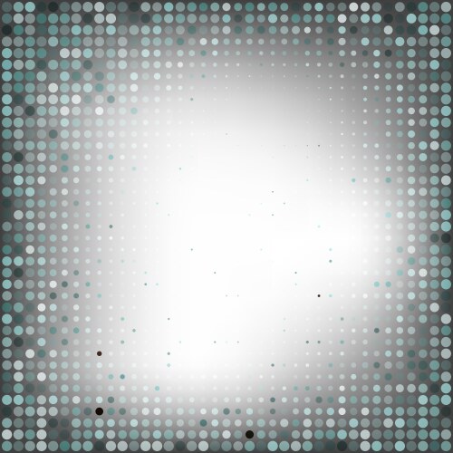 Colorful halftone backgroundhalftone dots frame vector image