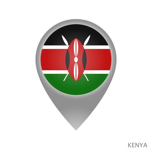 Kenya vector image