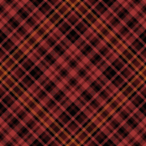 Sheet texture tartan glamour pattern fabric vector image