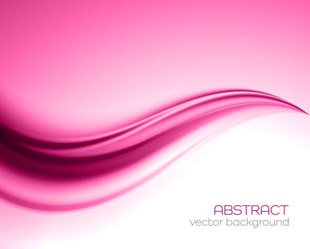 Beautiful pink satin drapery background vector image