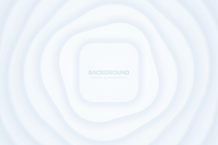 White material design morphism spinning vector image