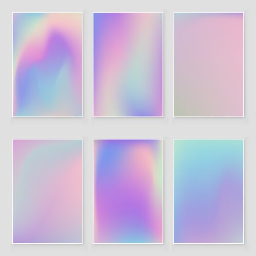 Bright colors gradient abstract soft background vector image