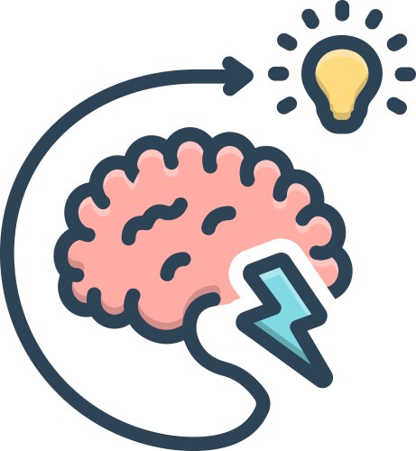 Brainstorm vector image