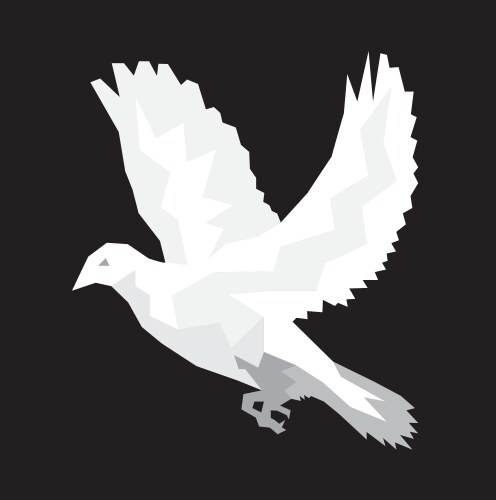 Dove holy spirit vector image