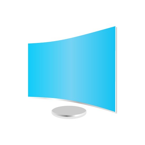 Tv screen vector image