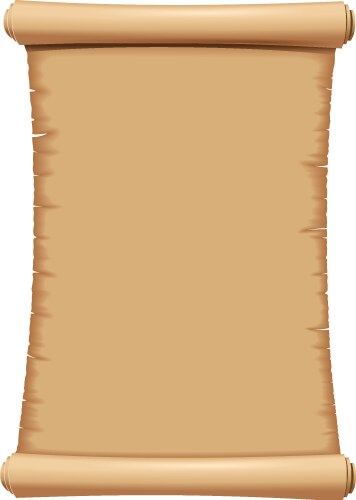 Paper scroll vector image