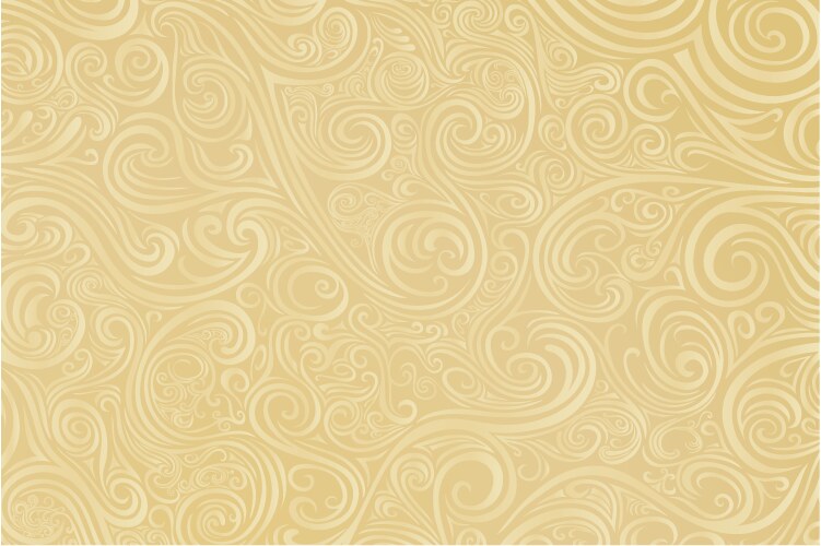 Tan scroll work vector image