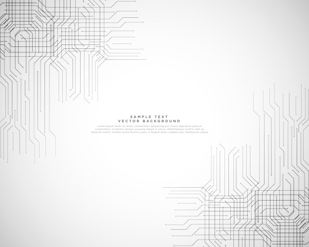 Abstract hi-tech technology background design vector image