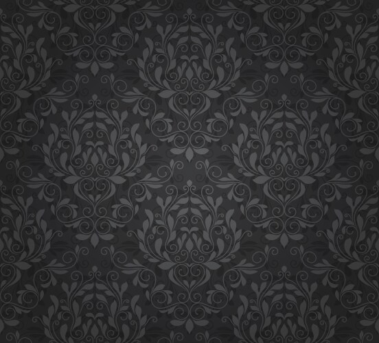 Damask seamless pattern vector image