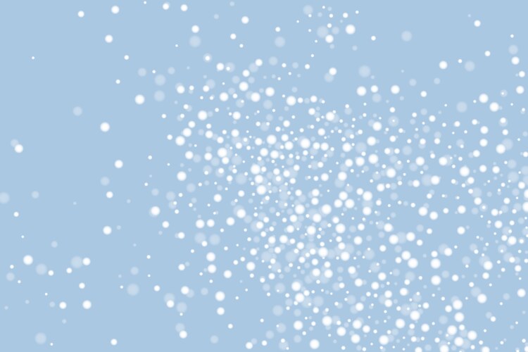 Snow horizontal vector image