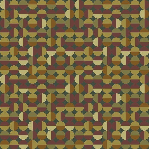 Seamless retro pattern vector image