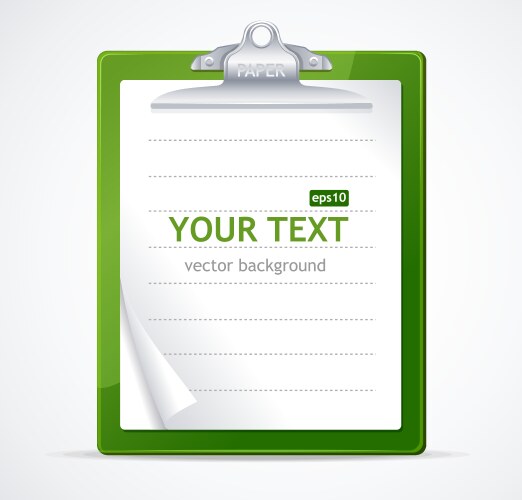 Check list text vector image