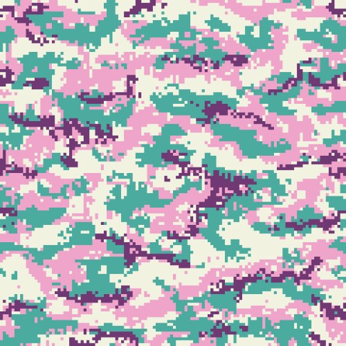 camouflage seamless pattern womens coloring vector image