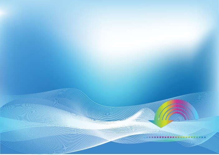 High tech background vector image