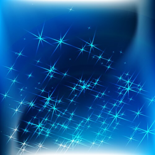 Blue light background vector image