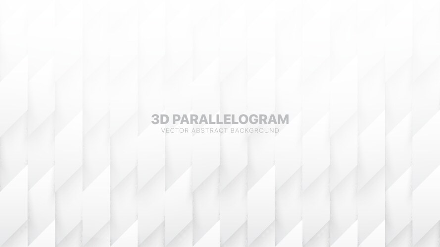 3d parallelograms pattern conceptual abstract vector image