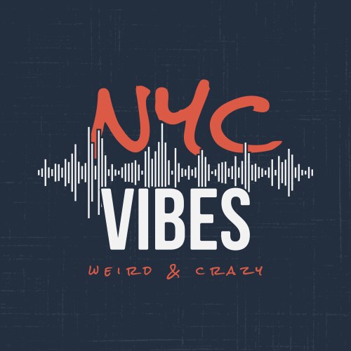 new york vibes t-shirt and apparel design vector image