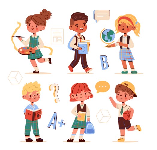 back to school concept vector image