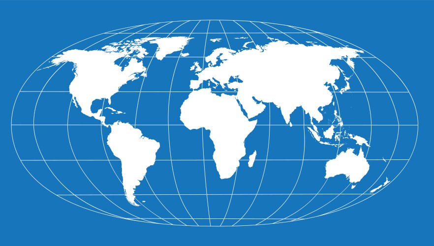 World map vector image