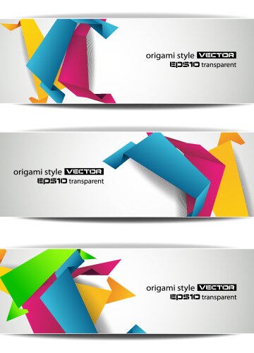 Abstract header vector image