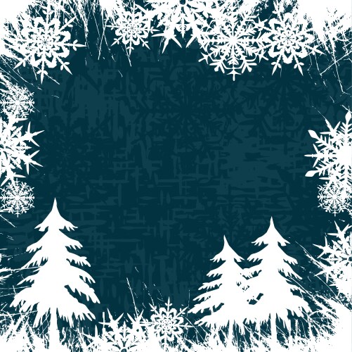 Christmas background vector image