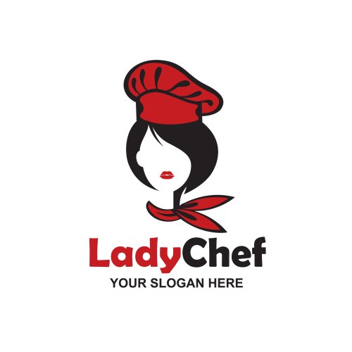 chef woman design vector image