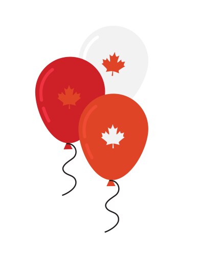 Canada day celebration independence vector image