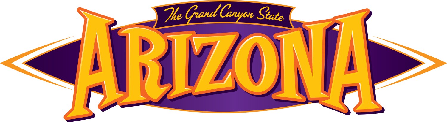 Arizona the grand canyon state vector image