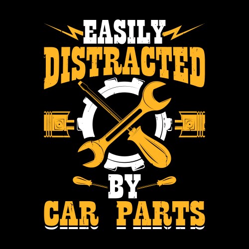 funny vintage engineer mechanic t-shirt design vector image