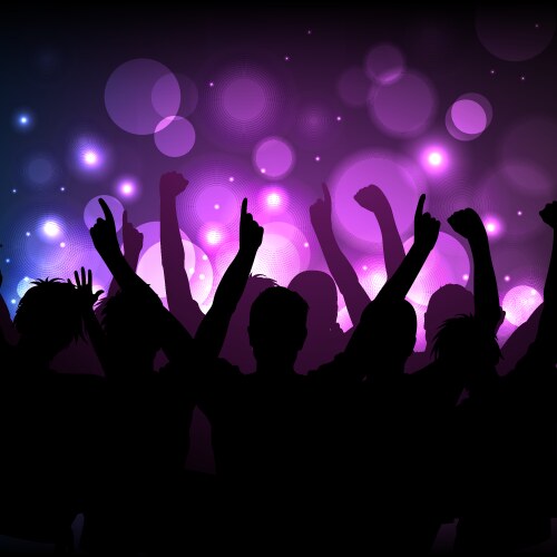 Concert or club background vector image