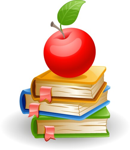 School books vector image