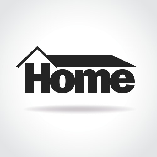 Home logo concept vector image