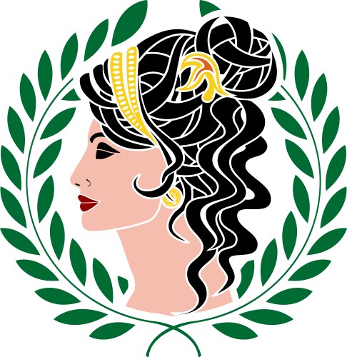 Aphrodite vector image