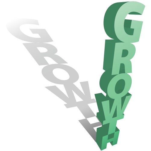 Growth concept vector image