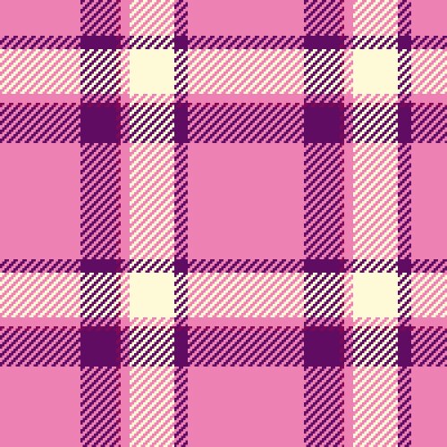 Nyc textile check girl seamless tartan pattern vector image