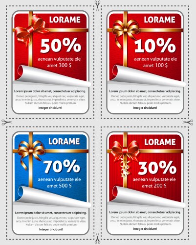 Sale stickers vector image